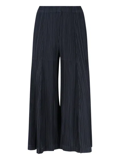 Pleats Please Wide Pants In Black