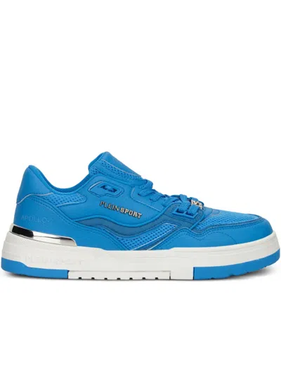 Plein Sport Apollo-1 Lace-up Sneakers In Blue