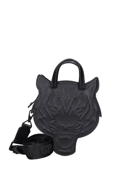 Plein Sport Bags.. Black In Nero Neri E Grigi