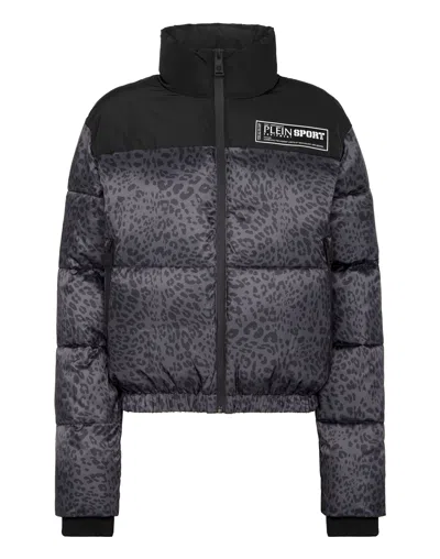 PLEIN SPORT BASIC BOMBER LEOPARD
