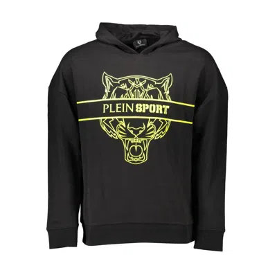 Plein Sport Black Cotton Men Sweater