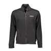 Plein Sport Black Cotton Sweater In Green