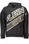 PLEIN SPORT BLACK COTTON SWEATER