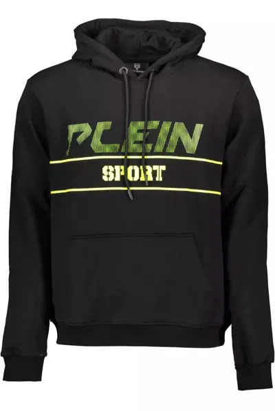 Plein Sport Black Cotton Sweater