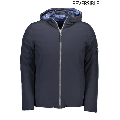 Plein Sport Blue Polyester Jacket