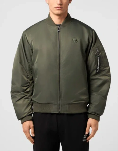 Plein Sport Bomber Icon Training Men In Green