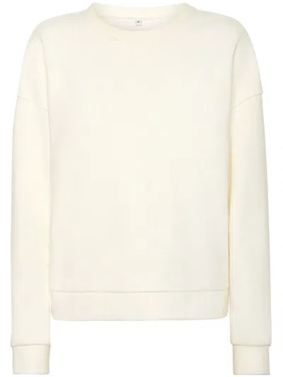 Plein Sport Boxy Fit Sweatshirt In Neutrals