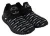 Plein Sport Black Polyester Runner Henry Sneakers