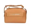 Shop Plein Sport Chic Camel-toned Crossbody With Double Zip Closure