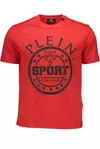 PLEIN SPORT CHIC LOGO TEE WITH CONTRASTING MEN'S DETAILS