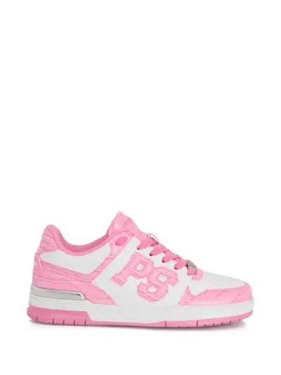 Plein Sport Low-top Sneakers Ps Cocco Unisex In Pink