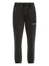 Plein Sport Cold-dye Logo-embroidered Track Pants In Black