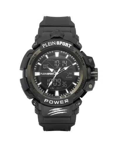 Plein Sport Combat Power Watch In Black