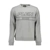 Plein Sport Gray Cotton Men Sweater In Gray