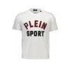 Plein Sport Man T-shirt White Size Xxl Cotton In White
