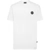 Plein Sport T-shirt Round Neck Ss Tiger In White
