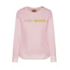 Plein Sport Multicolor Cotton Sweatshirt In Pink