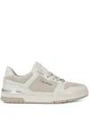 Plein Sport Crocodile-effect Sneakers In Neutral