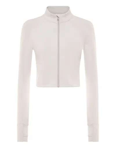 PLEIN SPORT CROPPED JOGGING FULL ZIP