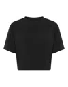 Plein Sport Cropped T-shirt Round Neck Ss