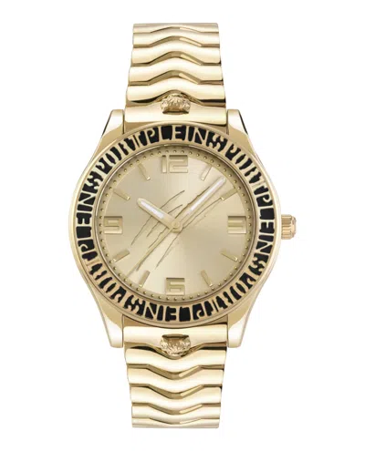 Plein Sport Eclipse Bracelet Watch In Gold