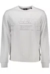 PLEIN SPORT ELEVATE YOUR STYLE WITH A CHIC CONTRAST DETAIL MEN'S SWEATSHIRT