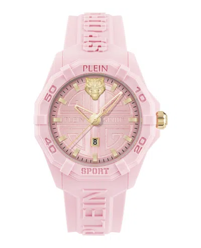 Plein Sport Fearless Silicone Watch In Gold