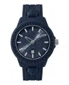 Plein Sport Fearless Silicone Watch In Blue
