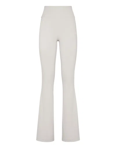 Plein Sport Flare Jogging Leggings In Neutral