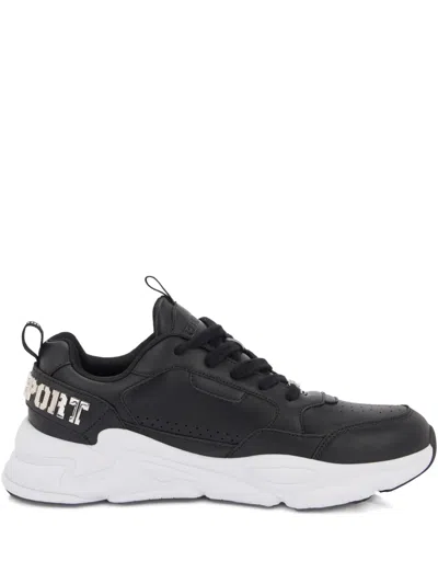 Plein Sport Ghost X // Gen.x.05 Logo Plaque Trainers In Multi