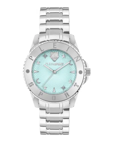 Plein Sport Glam Bracelet Watch In Silver