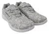 Plein Sport Silver Polyester Runner Joice Sneakers In Silver