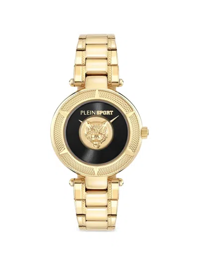 Plein Sport Gold Lion Watch