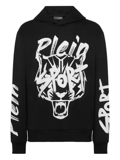 Plein Sport Graphic Hoodie In Multi