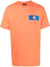 Plein Sport Graphic-print Cotton T-shirt In Orange