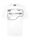 Plein Sport Graphic-print Cotton T-shirt In White