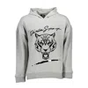 Plein Sport Gray Cotton Men Sweater In Gray