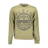 Plein Sport Green Cotton Men Sweater In Green