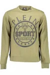 Plein Sport Green Cotton Men Sweater In Green
