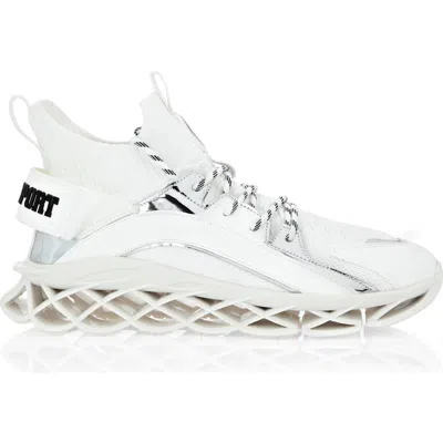 Plein Sport Hi-top Runner Tiger Unisex In Multi
