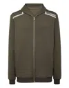 Plein Sport Hoodie Sweatjacket In Green