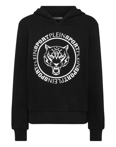 Plein Sport Hoodie Sweatshirt In Black