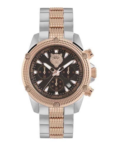 Plein Sport Hurricane Chronograph Watch In Metallic
