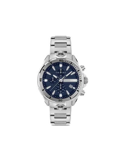 Plein Sport Impact Chronograph Watch In Metallic