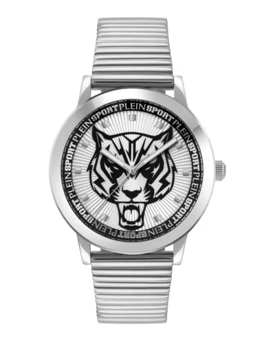 Plein Sport Iron Tiger Bracelet Watch In Metallic