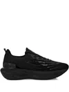 Plein Sport Iron Tiger Sneakers In Black