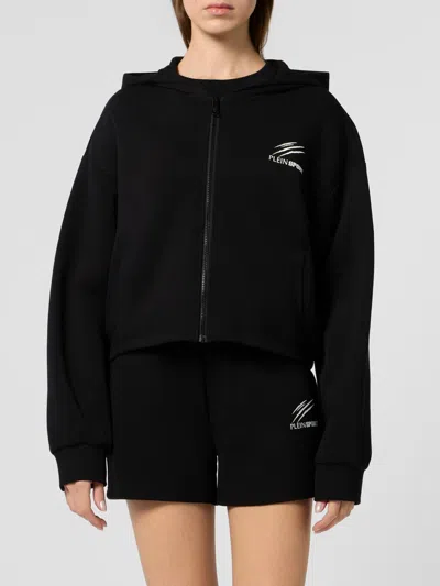 Plein Sport Jacket Woman In Black