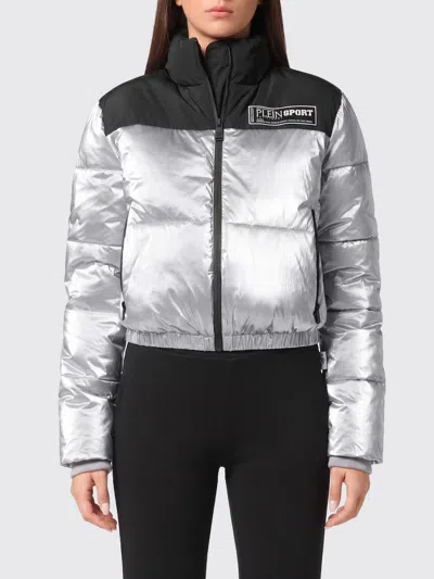 Plein Sport Jacket Woman Color Silver