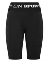 Plein Sport Jogging Cyclist Push Up Leggings Basic In Black
