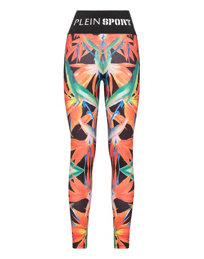 Plein Sport Jogging Leggings In Multi